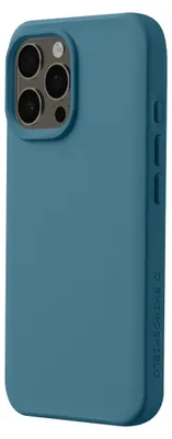Produktbild von Rhinoshield, Stoßfeste SolidX Hülle für iPhone 16 Pro, kabellos kompatibel, Marineblau