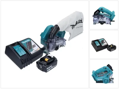 Immagine prodotto di Makita DCC 500 RF1 Sega circolare a batteria 125 mm Brushless 18 V + 1x Batteria 3,0 Ah + Caricabatterie