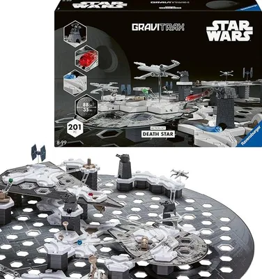 Imagen del producto de Ravensburger, Set de construcción "Death Star" – Circuito de bolas, a partir de 8 años