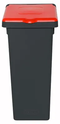 Obrázok produktu pre Plafor – Odpadkový kôš s vekom 75 l – Recyklácia – Modrý