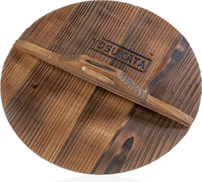 Produktbild von Holz Wokdeckel 34 cm - Ergonomischer Griff - Kondensatfrei und Langlebig