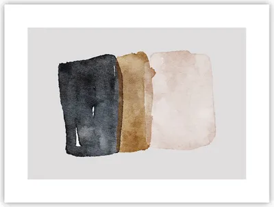 Produktbild von Poster - Poster ohne Rahmen - Abstraktion die Farben Aquarell - 40x30 cm - Wand Bild - Wanddeko - Wandbilder - Kunstposter - Wandposter - Bilder - Kunstdruck - Wanddekoration - P2XAA40x30-4947