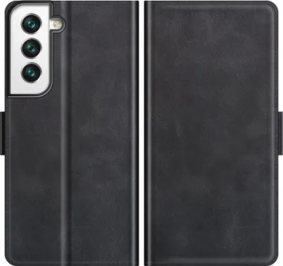 Produktbild von Mobigear Slim Magnet  Samsung Galaxy S22 Hülle Klapphülle Geldbörse - Schwarz