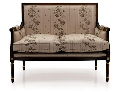 Produktbild von Sofa Zweisitzer Couch Klassische Neu Polster 3 Sitzer Textil Couchen Textilsofa