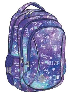 Image de Sac À Dos À 3 Compartiments Stright Bp-26 Galaxy Girl