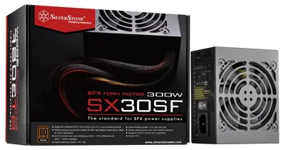 Obrázek produktu pro SilverStone ST30SF - 300 W - 90 - 264 V - 47 - 63 Hz - Aktiv - 90 W - 300 W
