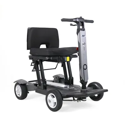 Produktbild von Prophete SM4 Kompakt Elektromobil – faltbarer 4-Rad E-Scooter mit 250W Motor, 2x 24V/6Ah Li-Ion Akku, bis 20 km Reichweite, LED-Beleuchtung