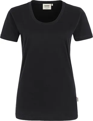 Produktbild von HAKRO Damen T-Shirt Classic 127, schwarz, XL