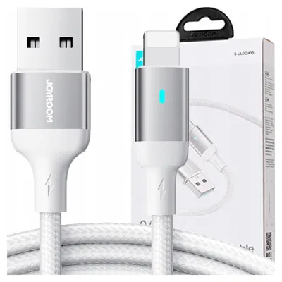 Productafbeelding van JOYROOM 6941237198891, 1,2 meter, Lightning, USB-A, Wit