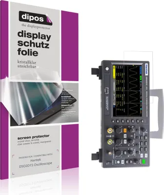 Produktbild von 4x Schutzfolie für Hantek DSO2D15 Oscilloscope klar Displayschutzfolie Folie Display Schutz dipos