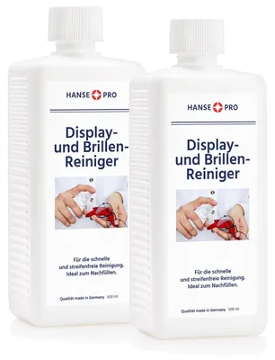 Produktbild von HANSE PRO Display- & Brillen-Reiniger 500ml (2er Pack)
