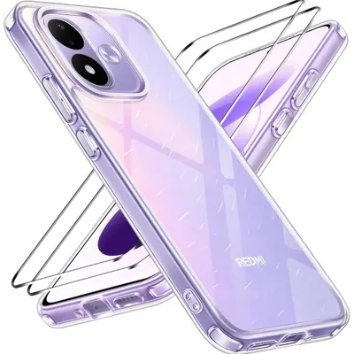 Produktbild von Hülle + 2x Schutzglas für Xiaomi Redmi Note 17 5G Panzerfolie Schutzhülle Case 9H