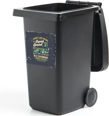 Produktbild von MuchoWow® - Abfall-Aufkleber - Container - für Abfallcontainer