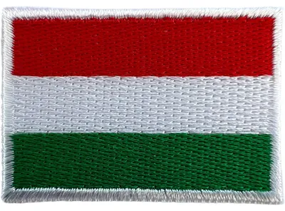 Mini Ungarn Flagge Patch, Aufbügel-Aufnäher, 4,5×3 cm