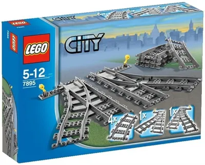 Immagine prodotto di LEGO CITY Interruttori e curve 7895