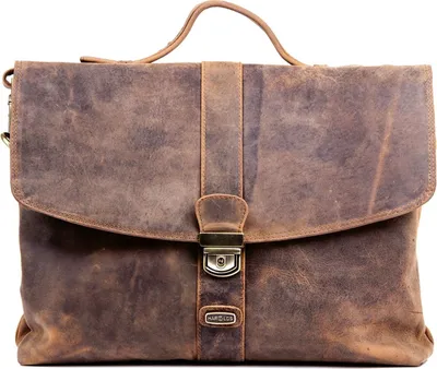 Produktbild von HAROLD'S Leder Businesstasche Umhängetasche Antic Briefcase Nature braun