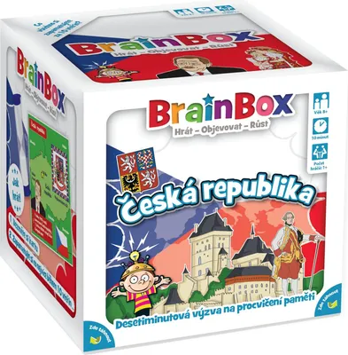 Zdjęcie produktu dla Asmodee Czech Republic BrainBox – Czechy