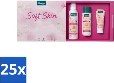 Produktbild von Kneipp - Soft Skin Collection Luxus Geschenkset - Duschschaum - Vorteilspack - 25 Stücke