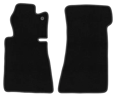 Zdjęcie produktu dla Dywaniki welurowe BASIC czarne przednie Mercedes SL R107 1971-1989