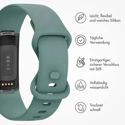 Produktbild von Fitbit Charge 6, Fitbit Charge 5 Band: imoshion Silikonband