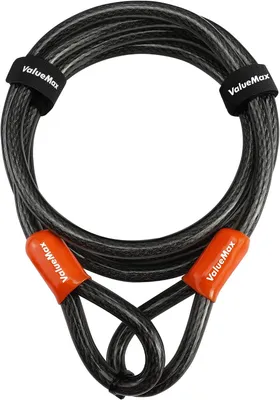 Productafbeelding van Staalkabel met lussen - 213 cm x 12 mm - Ommanteld