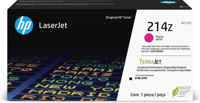 Obrázek produktu pro HP Purpurová originální tonerová kazeta LaserJet 214Z s ultravysokou výtěžností, 26000 str., Purpurová, 1 kusů