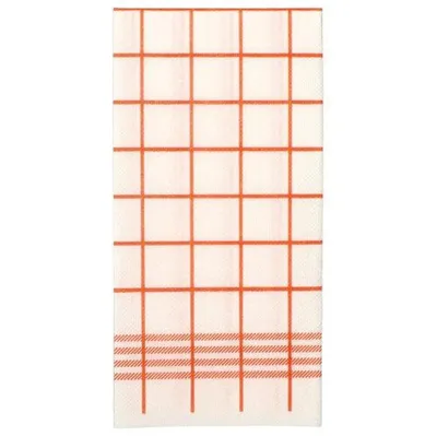 Produktbild von 30 Servietten, 2-lagig "PUNTO" 1/8-Falz 39 cm x 40 cm rot "Kitchen Towel" mikrogeprägt