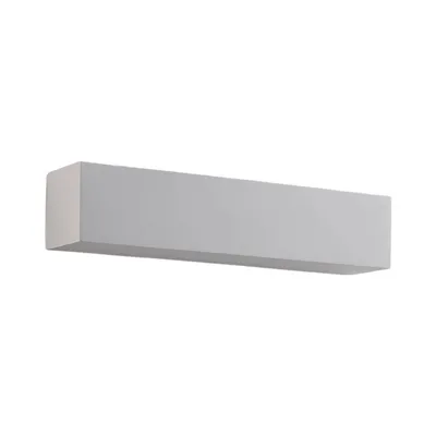 Produktbild von Lindby Wandleuchte Santino, 35 cm, Gips, G9, bemalbar