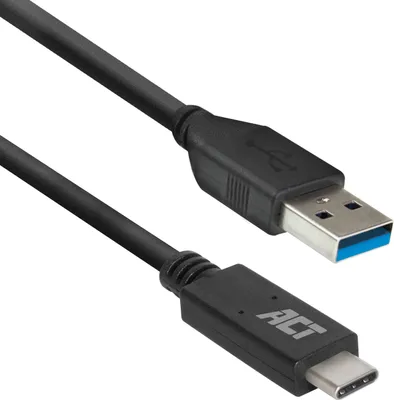 Produktbild von ACT USB 3.2 Gen1 Verbindungskabel A-Stecker - C-Stecker 2 Meter AC7417