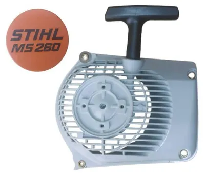 Produktbild von Stihl 11210802101 Starter Lüftergehäuse für MS 260 mit Typenshild