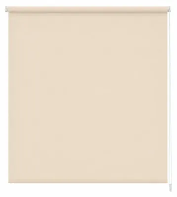Rollladen lichtdurchlässig, Polyester, beige, 120x175 cm