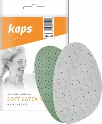 Produktbild von Kaps Soft Latex Einlegesohlen für Schuhe - Größe 41/42 EUR