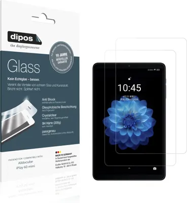 Image de 2x Protection ecrán pour Alldocube iPlay 60 mini Verre souple Film Protecteur 9H dipos