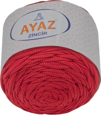 Zdjęcie produktu dla Włóczka ZINCIR - 500 g / 110 m - Czerwona