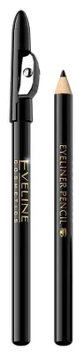 Obrázok produktu pre Eveline Cosmetics Eyeliner Pencil – ceruzka na oči, precízna aplikácia – Balenie 3 ks