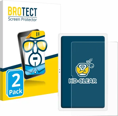 Produktbild von 2x Für Samsung Galaxy Tab A7 10.4 WiFi 2020 Schutzfolie BROTECT Displayschutz Display Schutz Folie Klar Transparent