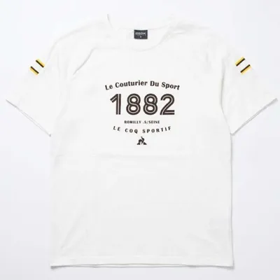 Image de Le Coq Sportif Heritage Lf Tee S Couleur Blanc