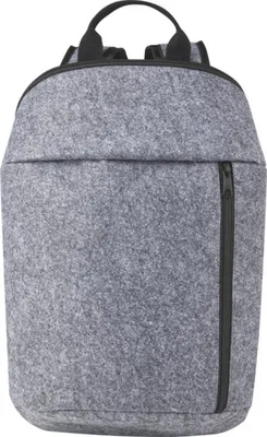 Produktbild von L-merch 210742 | Felt Cooler Backpack 7L Kühlrucksack - Farbe: Medium Grey - Größe: 24,5 x 40 x 12,5 cm