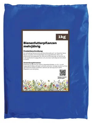 Produktbild von Kiepenkerl Bienenfutterpflanzen Mischung mehrjährig 1kg