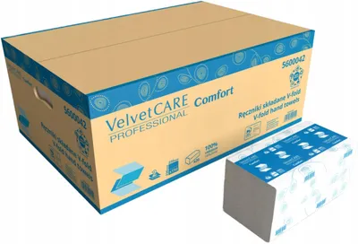 Obrázek produktu pro Velvet Ręcznik Papierowy Składany V-Fold 150 sztuk