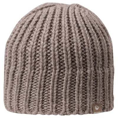 Produktbild von Giesswein Uni Strickmütze Giebel aus reiner Wolle, grau, Gr. Einheitsgröße
