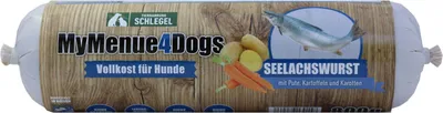 Produktbild von MyMenue4Dogs Hundefutter Seelachswurst - 800 g