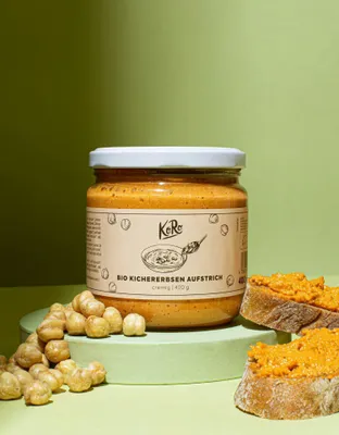 Produktbild von KoRo I  Kichererbsen Aufstrich 380 g