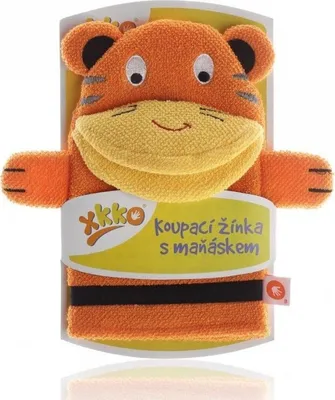Produktbild von Badehandschuh mit Puppe - Tiger