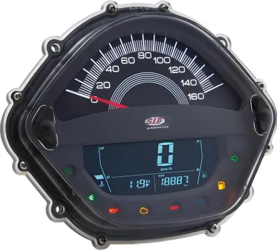 Image de Compteur de vitesse / Compte-tours SIP Performance 160 km/h 16 000 tr/min pour Vespa GTS, GTS Super, GTS SuperSport, i.e., 125, 300 cm³ 2014