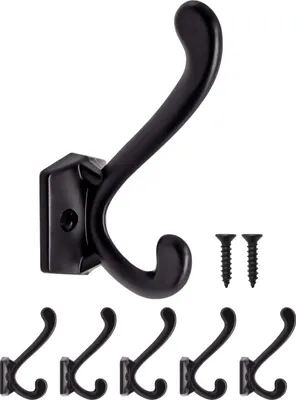 Produktbild von 'FUXXER® - Massive Eisen-Haken, Garderoben-Haken, Handtuch-Haken, Kleider-Haken, Vintage Landhaus Ret'