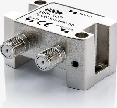 Produktbild von Fuba OSM 100 Einschleusweiche 2 in 1 Sat/terr. Frequenz:0,15-860/950-2400MHz