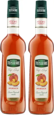 Produktbild von Mathieu Teisseire Getränke-Sirup Pfirsich 0,7L (2er Pack)