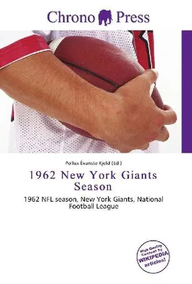 Produktbild von 1962 New York Giants Season