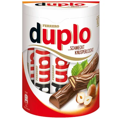 Obrázok produktu pre Duplo 10 čokoládová tyčinka mliečna čokoláda s oplátkou 182g 7-pack